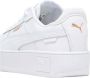 Puma Carina Street leren sneakers wit lila Meisjes Leer Meerkleurig 35.5 - Thumbnail 5