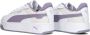 PUMA Carina Street Jr Meisjes Sneakers White-Pale Plum- Silver - Thumbnail 6