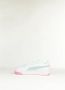 PUMA Carina Street Dames Sneakers White-Turquoise Surf- Silver - Thumbnail 6