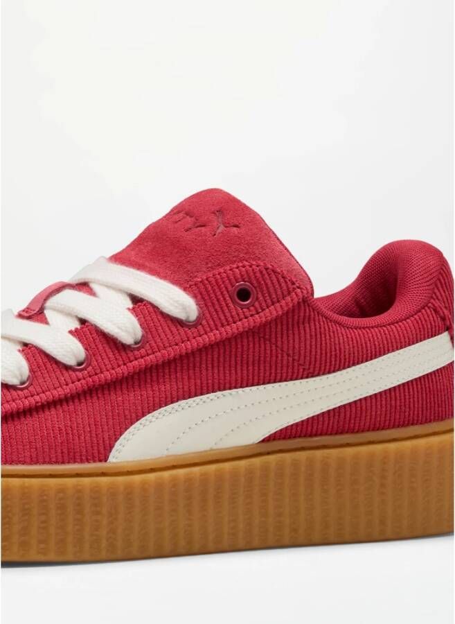 Puma Chunky Corduroy Sneakers Red Dames