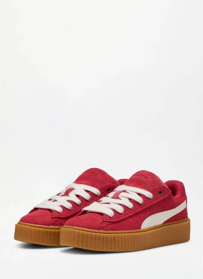 Puma Chunky Corduroy Sneakers Red Dames