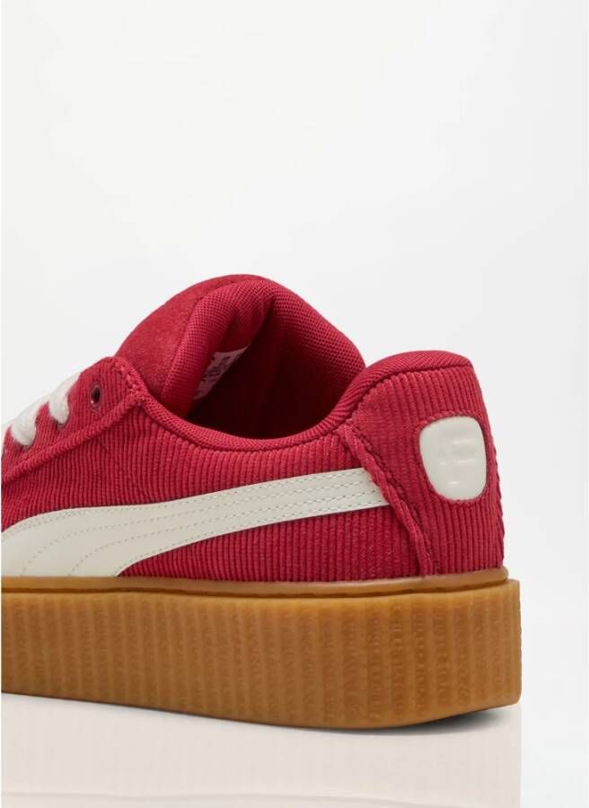 Puma Chunky Corduroy Sneakers Red Dames