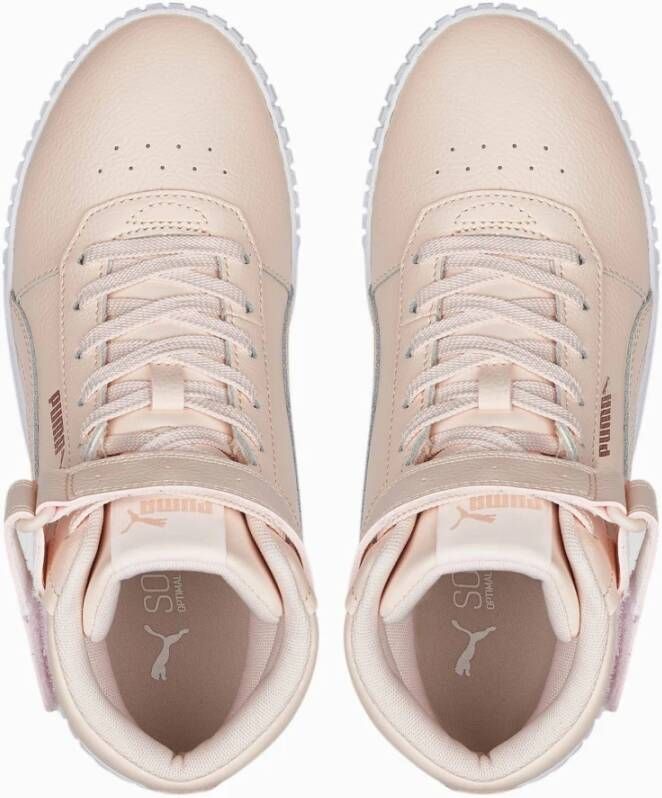 Puma Dames Hoge Top Sneakers Pink Dames