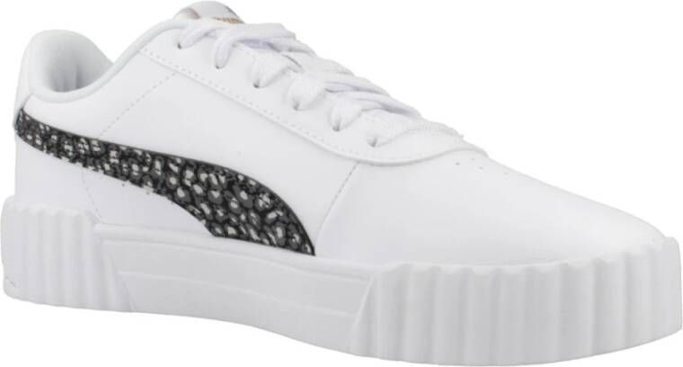 Puma Dierenprint Sneakers voor Junioren White Dames