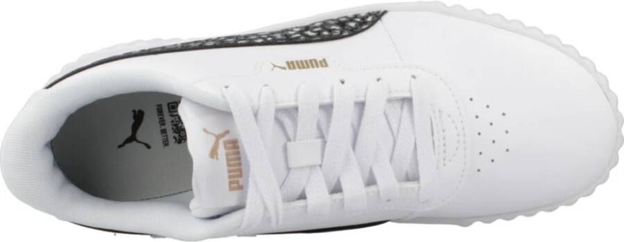 Puma Dierenprint Sneakers voor Junioren White Dames