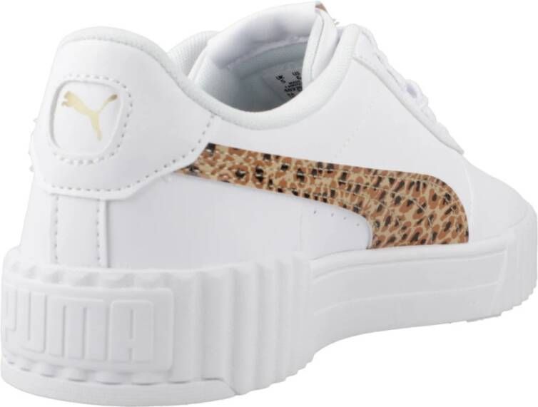 Puma Dierenprint Sneakers voor Junioren White Dames