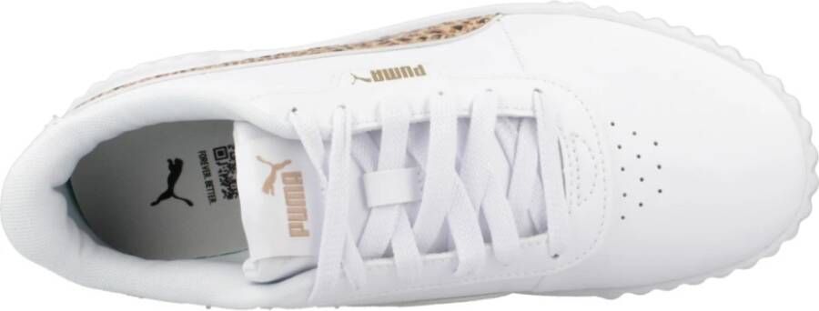 Puma Dierenprint Sneakers voor Junioren White Dames