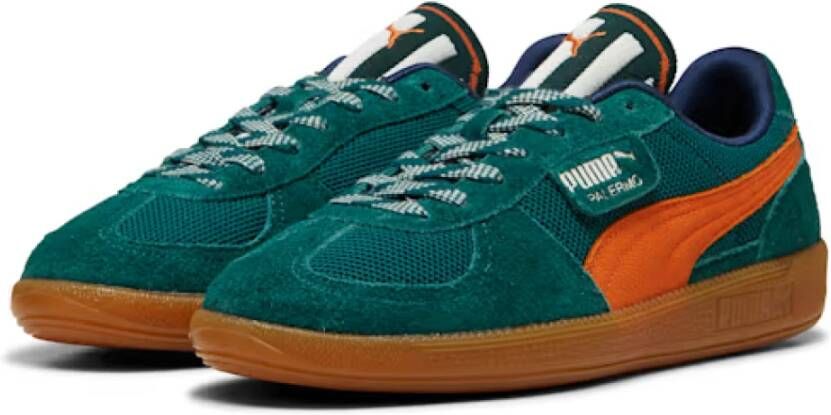 Puma Donkere Mirte & Ahornsiroop Sneakers Green Heren