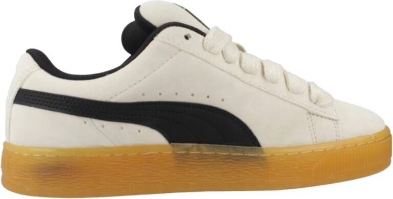 Puma Donkere Risico Suède Sneakers White Dames