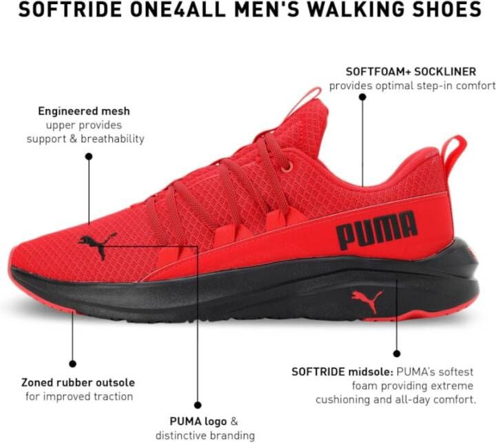 Puma Dynamische hardloopschoenen Red Heren