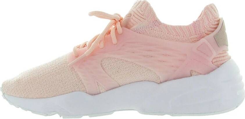 Puma Gebreide Kooi Sneakers Gouden Klassieke Stijl Pink Dames