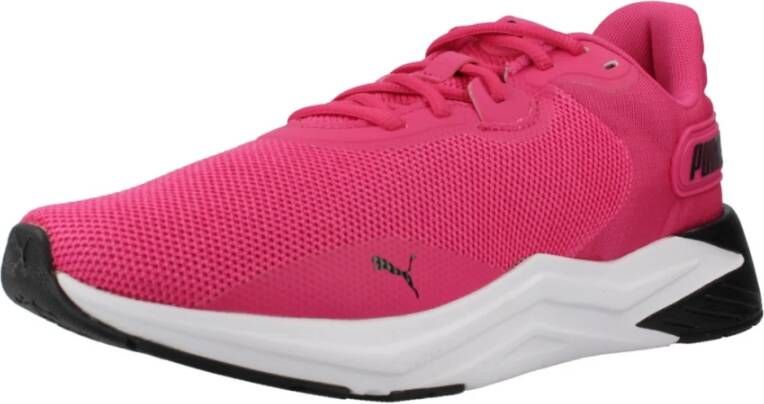 Puma Gebreide Sneakers Pink Heren