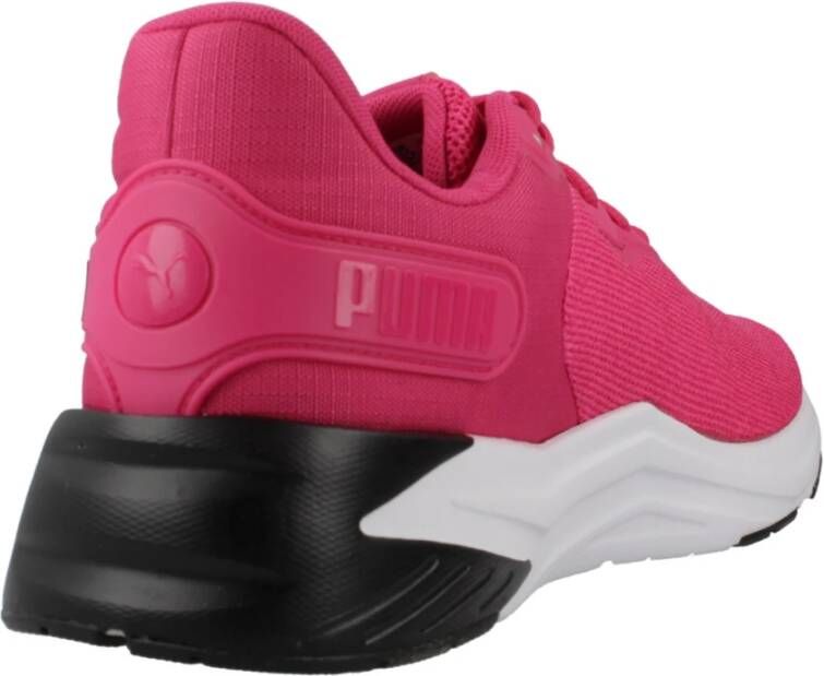 Puma Gebreide Sneakers Pink Heren