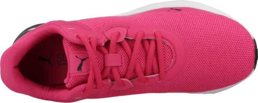 Puma Gebreide Sneakers Pink Heren