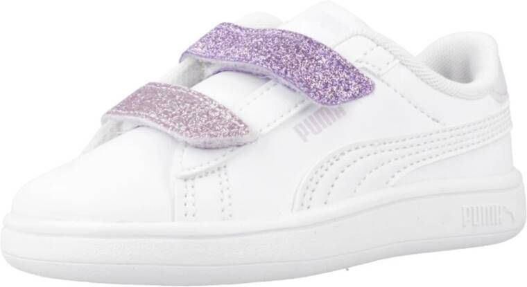 Puma Glitter Smash Sneakers White Dames