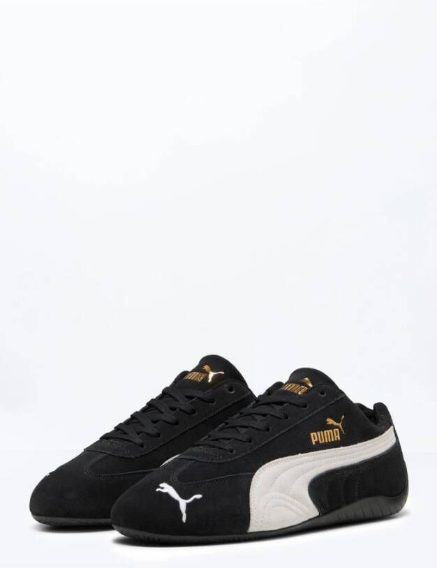 Puma Goud-tone Logo Sneakers Black Heren