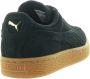 Puma Gouden Klassieke Suède Heart Satin Schoenen Black Dames - Thumbnail 5