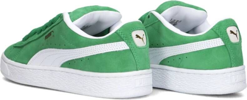 Puma Groene Suede Lage Sneakers Green Heren