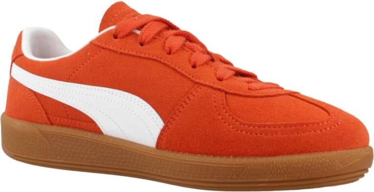 Puma Jeugd Palermo Sneakers Orange Heren