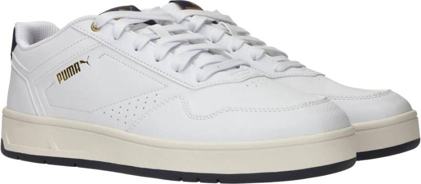 Puma Klassieke Court Sneaker Grijs Goud White Heren