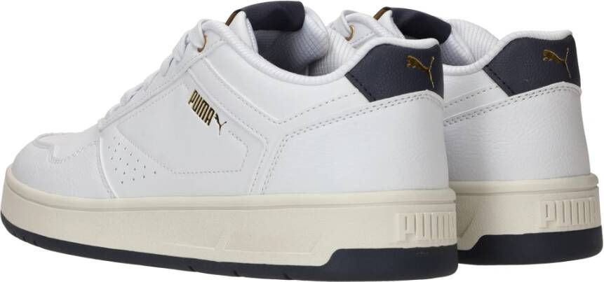 Puma Klassieke Court Sneaker Grijs Goud White Heren