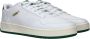 Puma Klassieke Court Sneaker met Groene en Gouden Accenten White Heren - Thumbnail 10