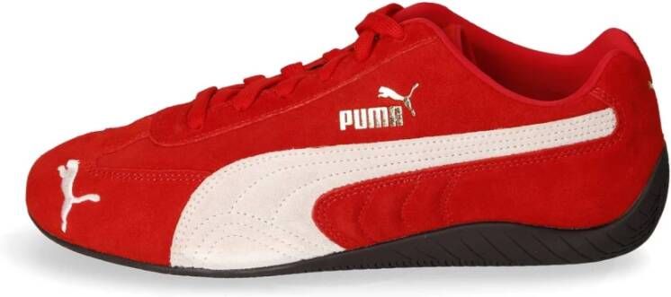 Puma Klassieke Leren Sneaker Unisex Red Heren