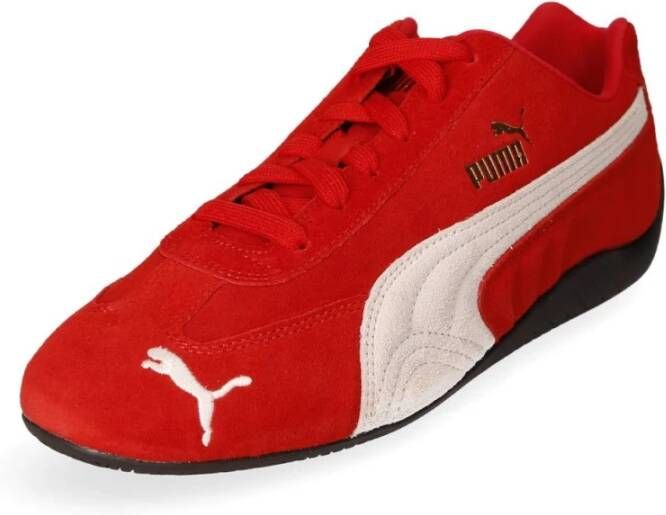 Puma Klassieke Leren Sneaker Unisex Red Heren