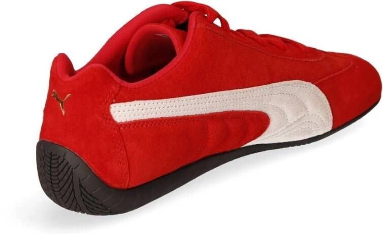 Puma Klassieke Leren Sneaker Unisex Red Heren