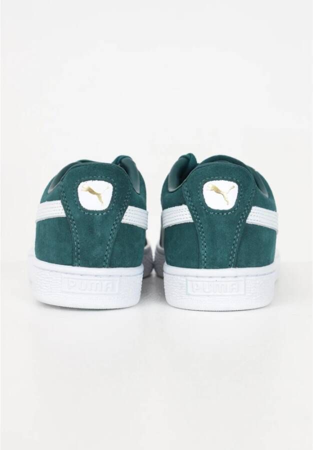 Puma Klassieke Suede Groene Heren Sneakers Green Heren