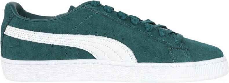 Puma Klassieke Suede Groene Heren Sneakers Green Heren