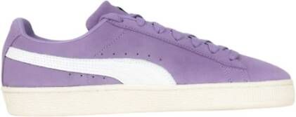 Puma Klassieke Suede Sneakers voor Vrouwen Purple Dames