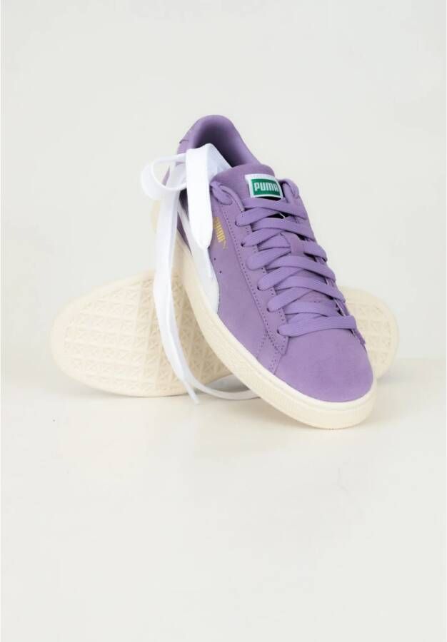 Puma Klassieke Suede Sneakers voor Vrouwen Purple Dames