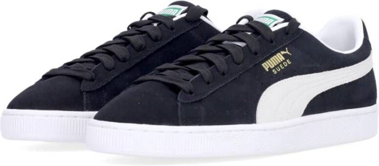 Puma Klassieke Zwart Wit Lage Sneaker Black Heren