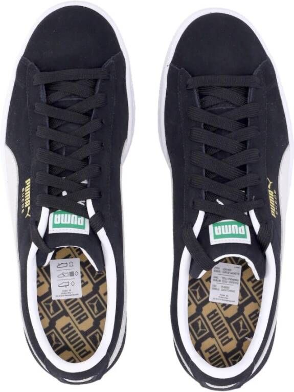 Puma Klassieke Zwart Wit Lage Sneaker Black Heren