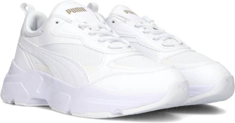 Puma Lage sneakers Cassia wit leatherlook White Dames