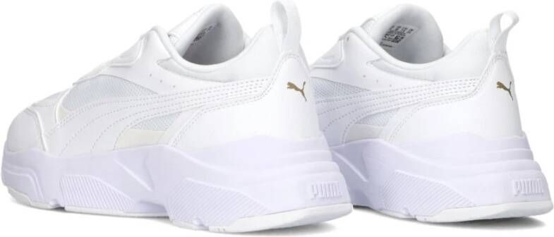 Puma Lage sneakers Cassia wit leatherlook White Dames