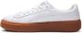 Puma Leren Sneakers voor Mannen en Vrouwen White Dames - Thumbnail 2