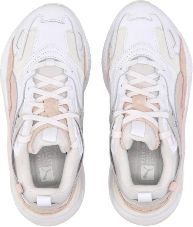 Puma Lux Island Pink White Dames Sneaker Multicolor Dames