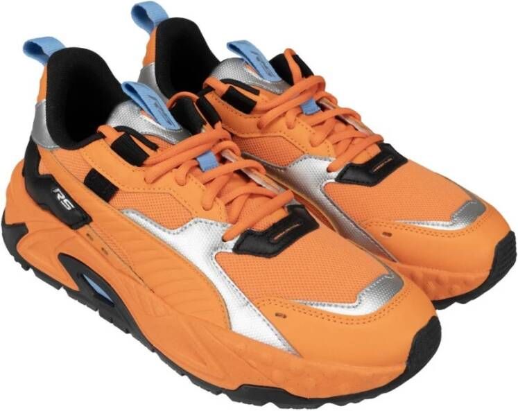 Puma Mesh Leren Sneakers Rs-Trck MU Orange Heren