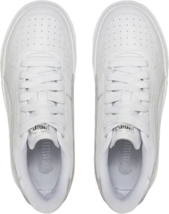 Puma Metallic Court Sneakers voor Vrouwen White Dames