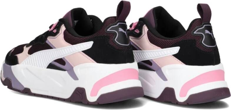 Puma Paarse Mesh Lage Sneakers Multicolor Dames