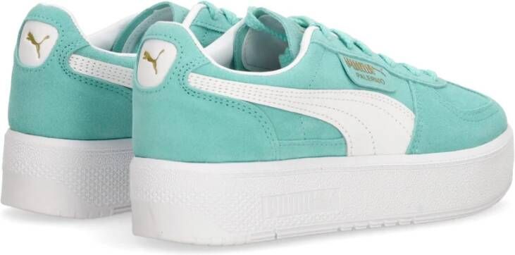 Puma Palermo High Top Mint White Sneakers Green Dames