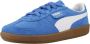 Puma Palermo Jr Lifestyle in blauw formaten: 37.5 - Thumbnail 4