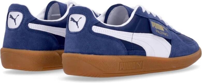 Puma Palermo Lage Schoen Navy Wit Blue Heren