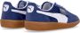 Puma Palermo Lage Schoen Navy Wit Blue Heren - Thumbnail 4