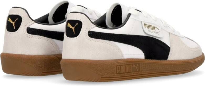 Puma Palermo Lage Schoen Wit Grijs Gum White Heren