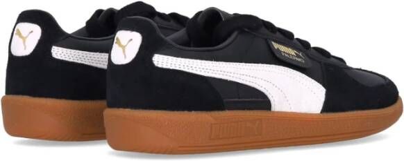 Puma Palermo Lage Schoen Zwart Grijs Gum Black Heren