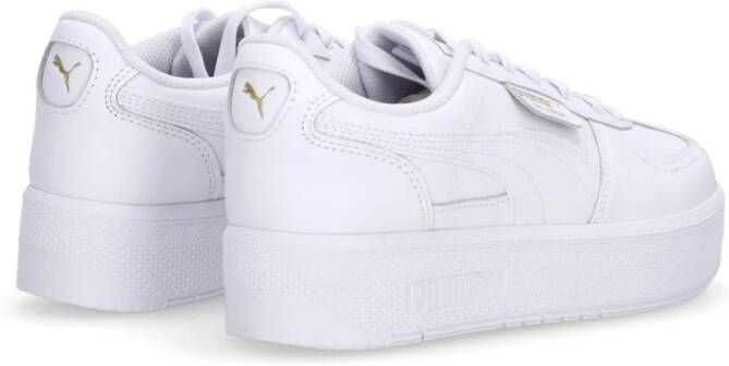 Puma Palermo Lage Veterschoenen Wit White Heren