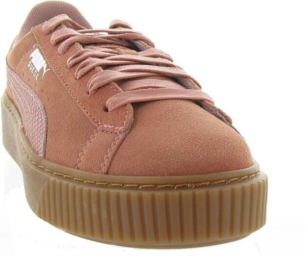 Puma Platform Gum Sneakers Pink Dames